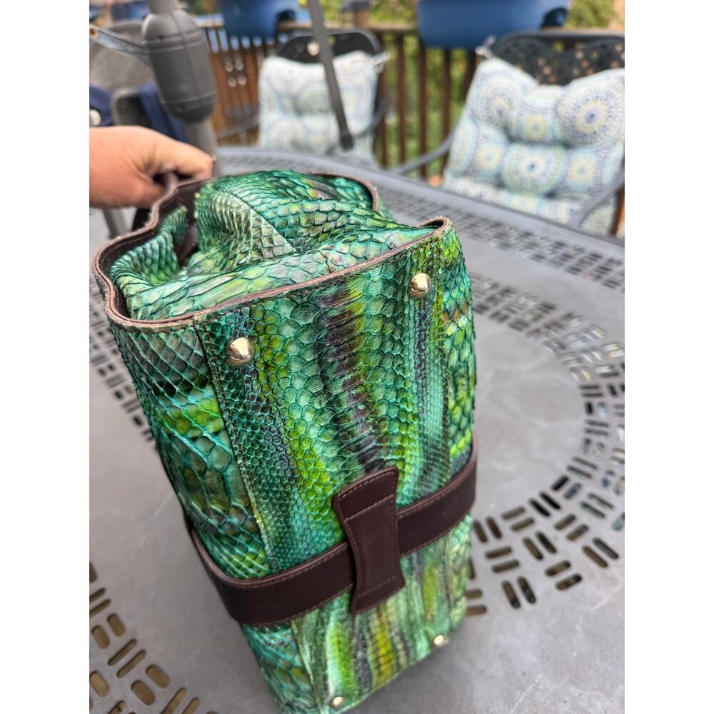 Jimmy Choo RARE Python Bag W/COA - Picture 9 of 12